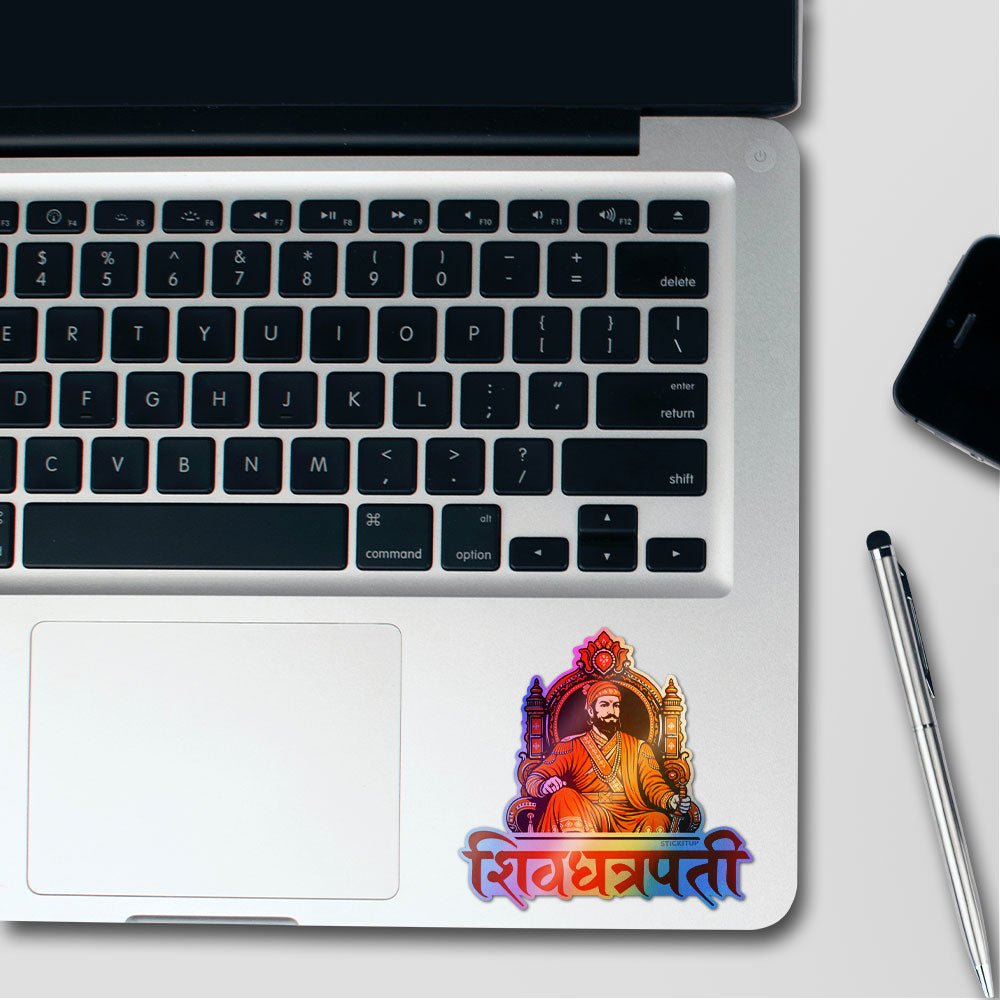 Chhatrapati Shivaji Maharaj 2.0 Holographic Stickers - Holographic stickers | STICK IT UP