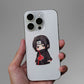 Chibi Ninja Character Glitter Sticker