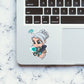 CHIBI SAGE Sticker waterproof vinyl decal for laptop, bike, car & bottle