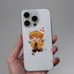 Chibi Zenitsu Glitter Sticker waterproof vinyl decal for laptop, bike, car & bottle