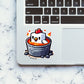 CHICKEN Sticker waterproof vinyl decal for laptop, bike, car & bottle
