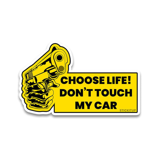 Choose life Bumper Sticker - STICK IT UP