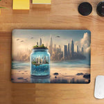 City in Jar Laptop skin waterproof vinyl decal for laptop, bike, car & bottle
