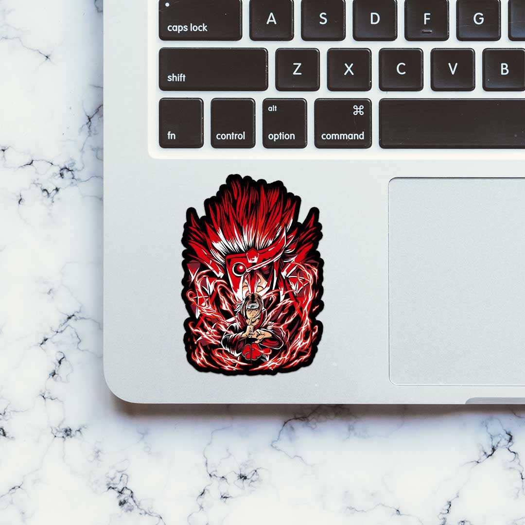 Clan Killer Ninja Anime Sticker waterproof vinyl decal for laptop, bike, car & bottle
