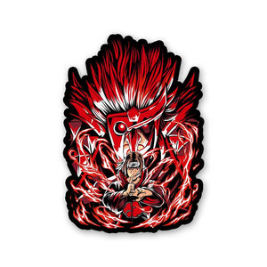 Clan Killer Ninja Anime Sticker waterproof vinyl decal for laptop, bike, car & bottle
