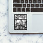 Classic Sticker waterproof vinyl decal for laptop, bike, car & bottle