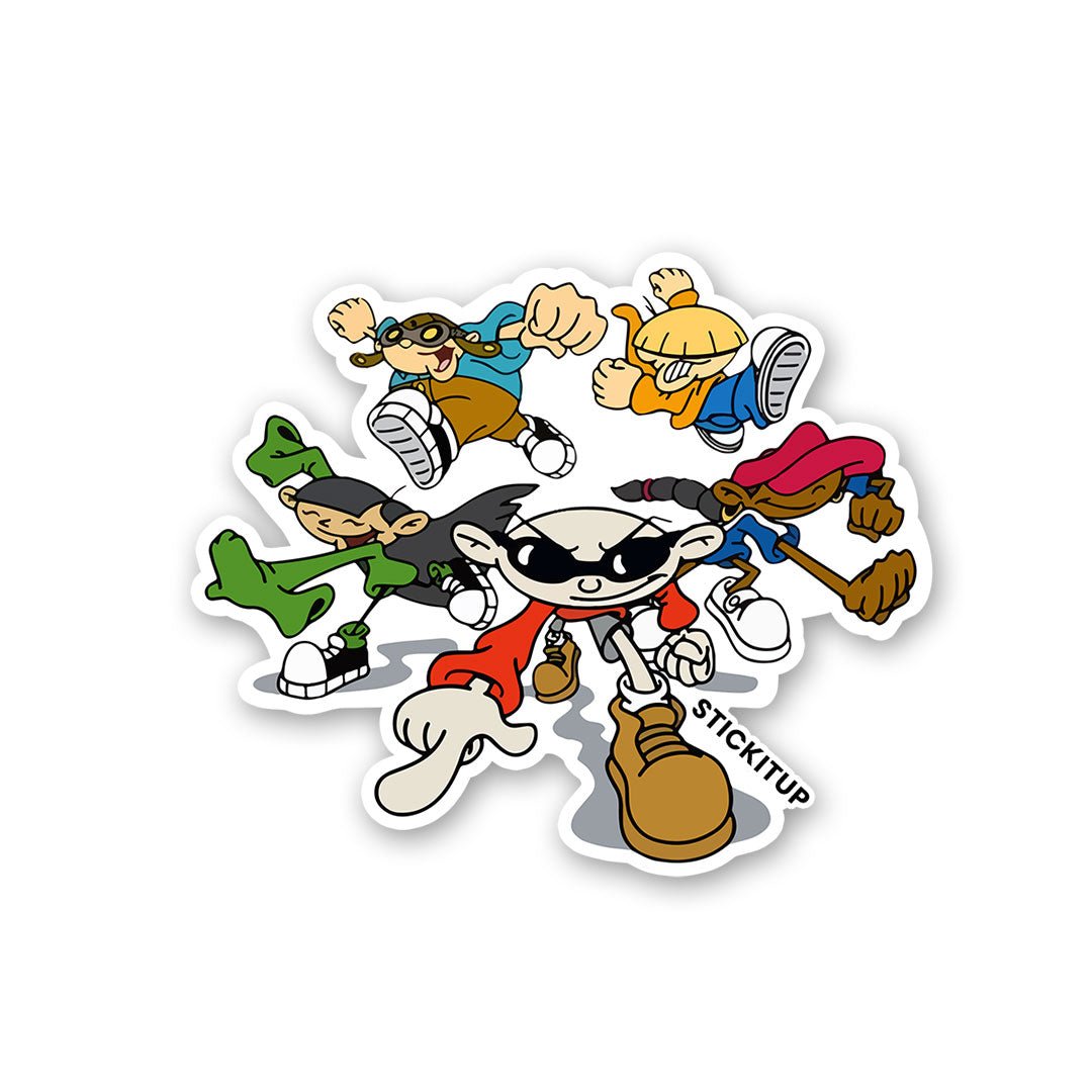 Codename Kids 5 Sticker waterproof vinyl decal for laptop, bike, car & bottle