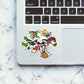 Codename Kids 5 Sticker waterproof vinyl decal for laptop, bike, car & bottle