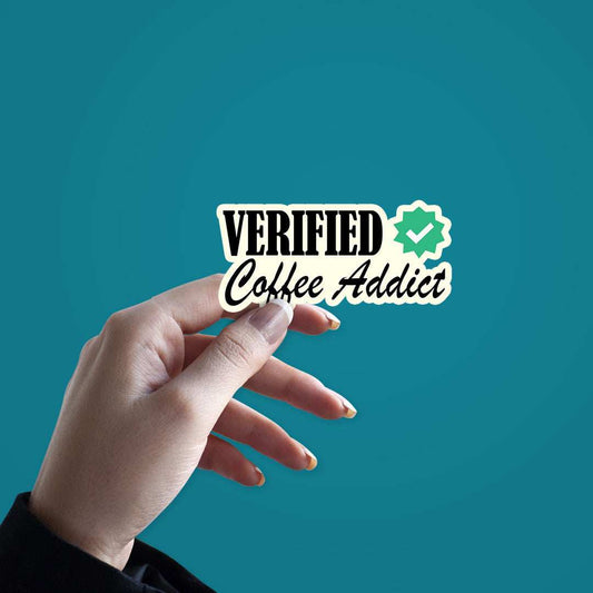 Coffee Addict Sticker - STICK IT UP