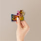 Come to the Cat Side Holographic Stickers