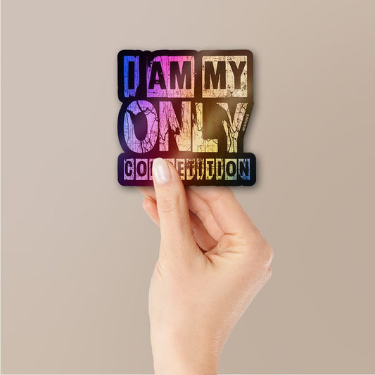 Competition Sticker Holographic Stickers - STICK IT UP