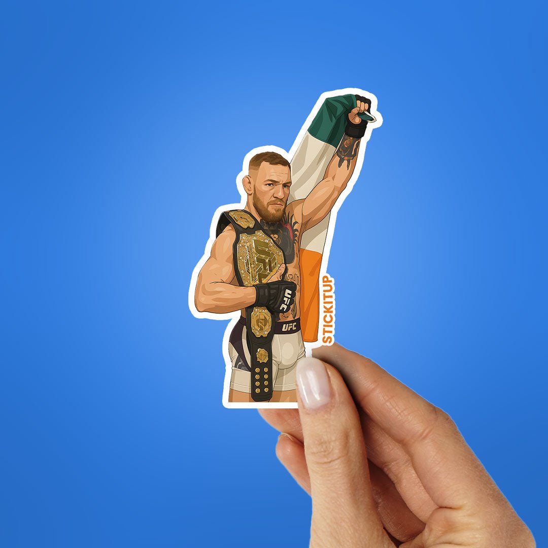 Buy CONOR MCGREGOR Sticker Online | Premium Waterproof Vinyl