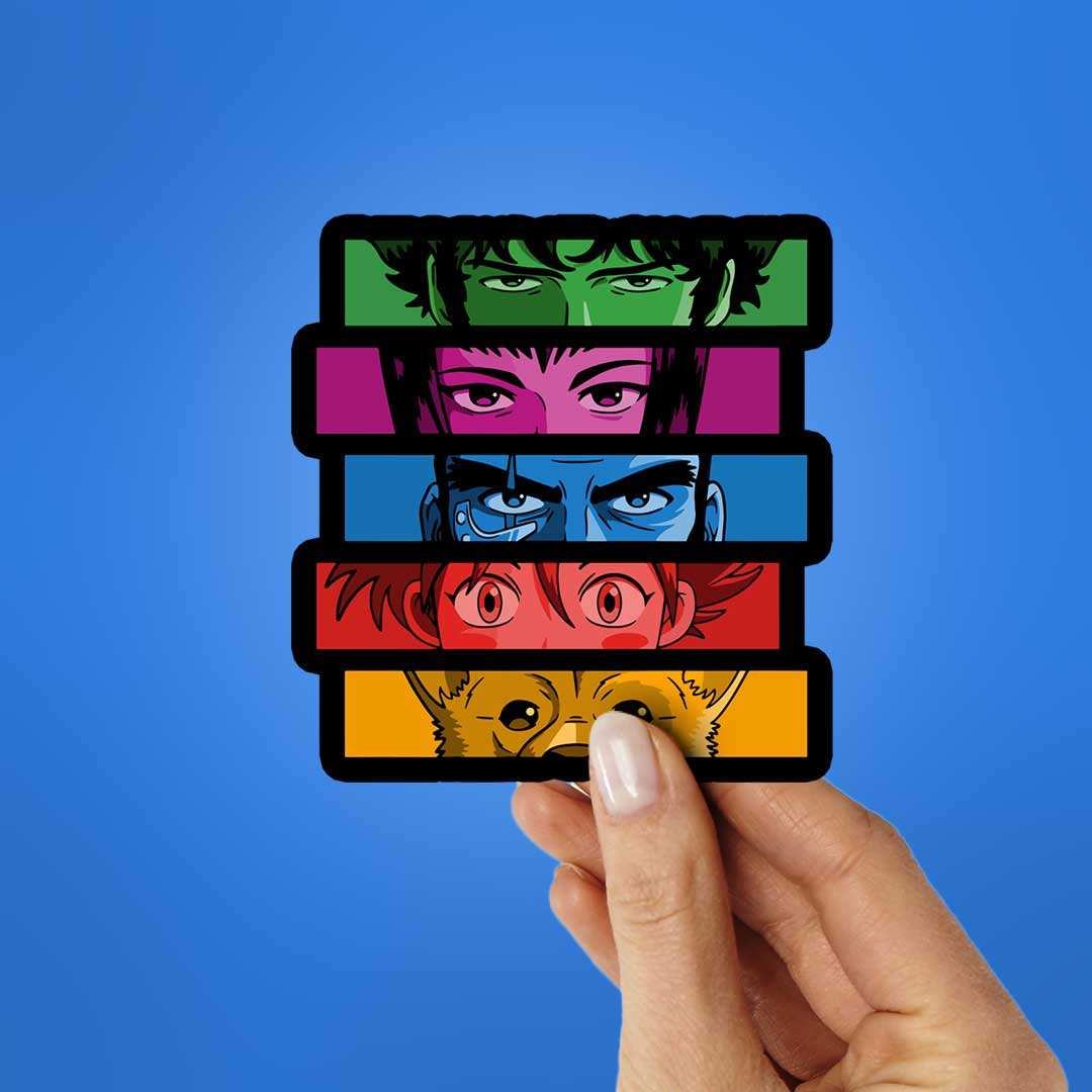 Cowboy Artwork Sticker - STICK IT UP