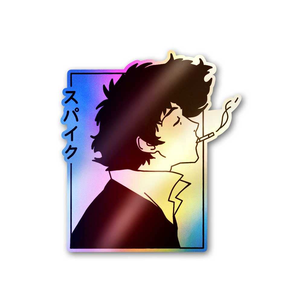 Cowboy Bebop Holographic Sticker - STICK IT UP