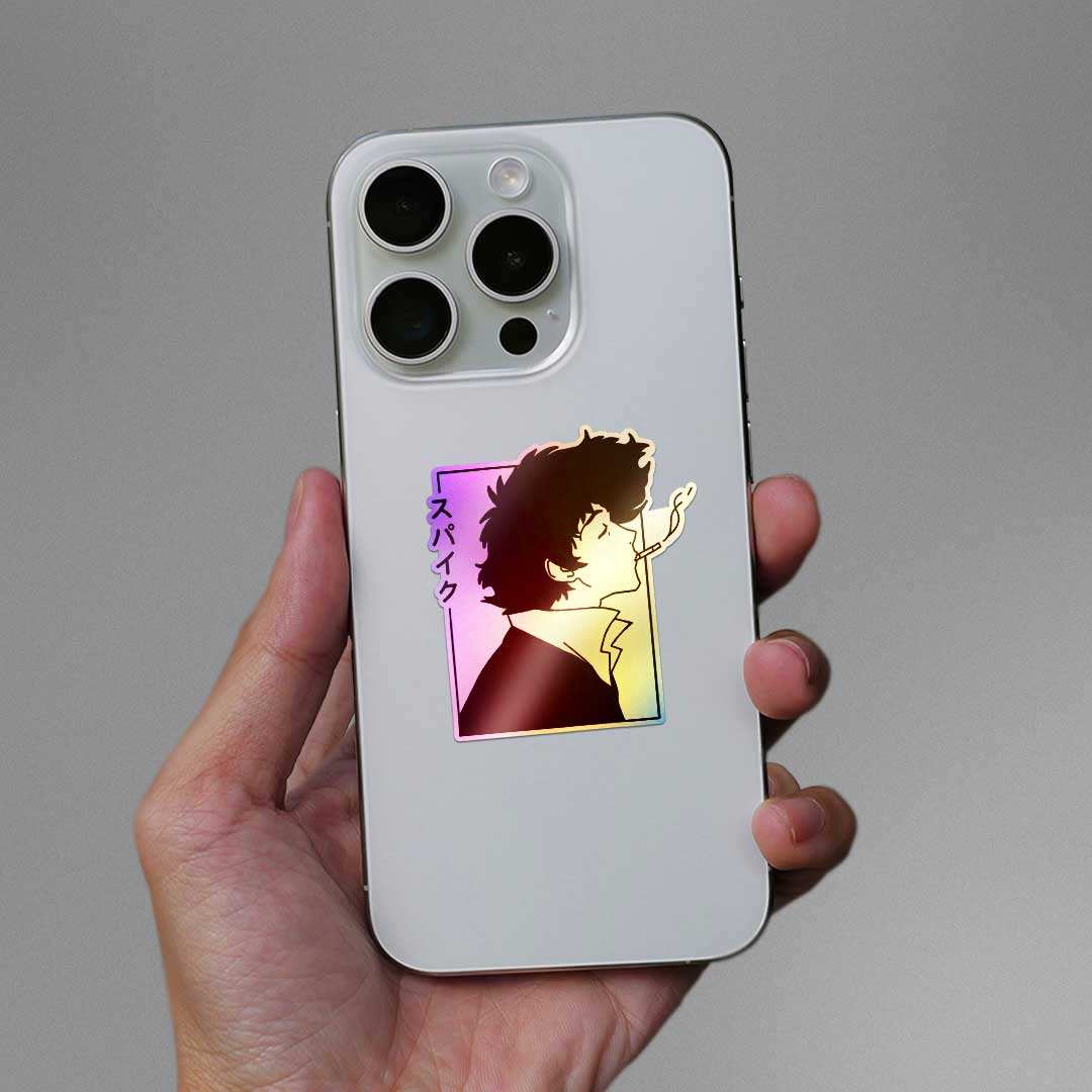 Cowboy Bebop Holographic Sticker - STICK IT UP
