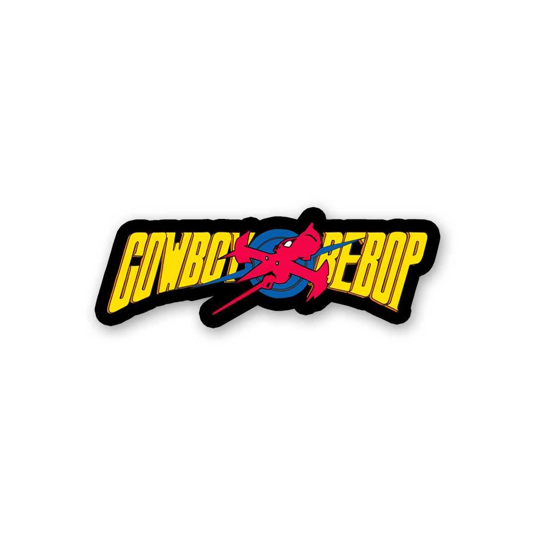 Cowboy Bebop Sticker waterproof vinyl decal for laptop, bike, car & bottle