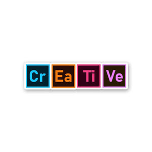 Creative Sticker waterproof vinyl decal for laptop, bike, car & bottle