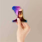 Creepy Holographic Sticker waterproof vinyl decal for laptop, bike, car & bottle