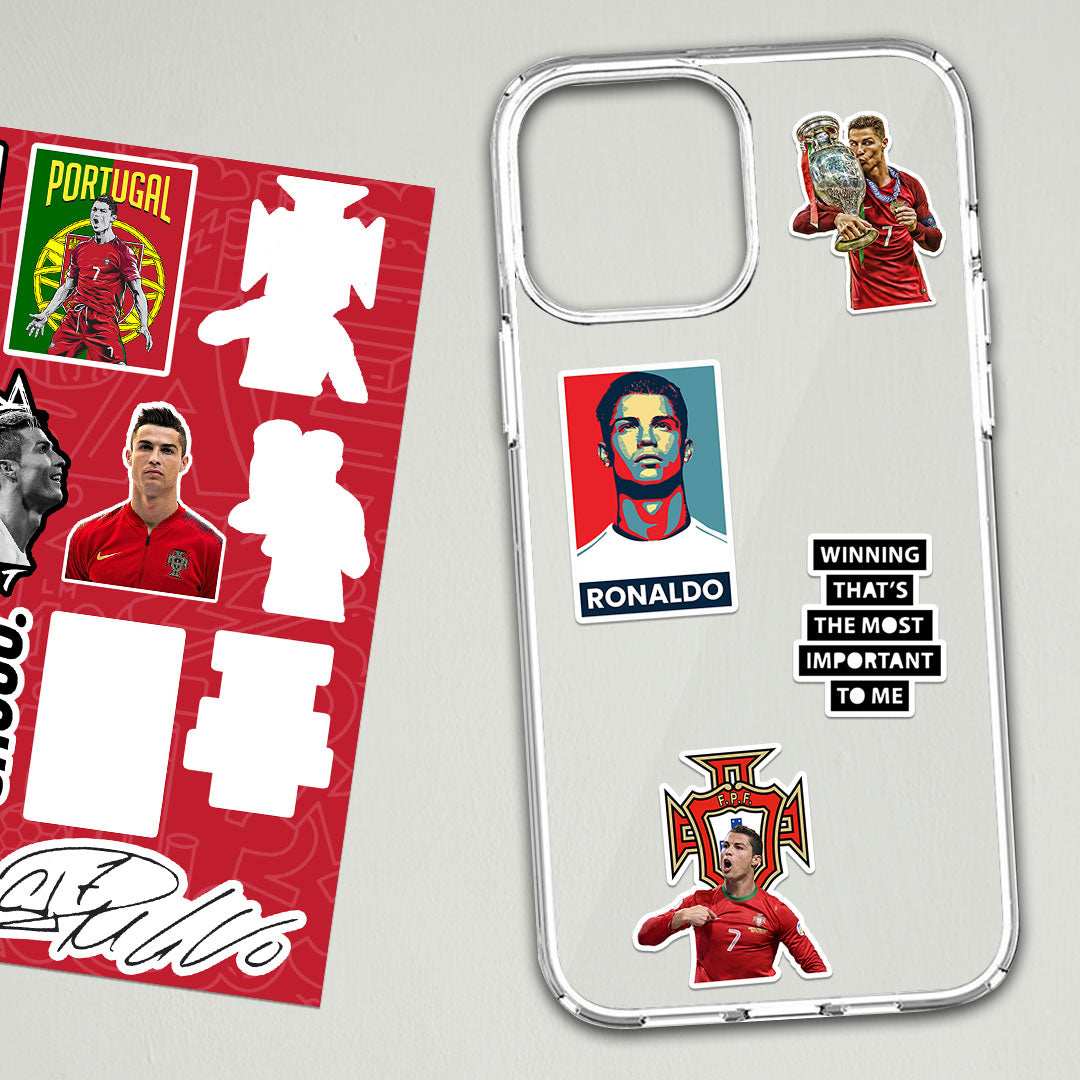 Cristiano Ronaldo Mini sticker sheet - STICK IT UP