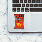 CRUNCH TRIOS Sticker waterproof vinyl decal for laptop, bike, car & bottle