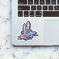 Crystal Stickers waterproof vinyl decal for laptop, bike, car & bottle
