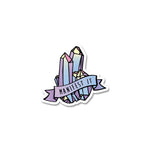 Crystal Stickers waterproof vinyl decal for laptop, bike, car & bottle