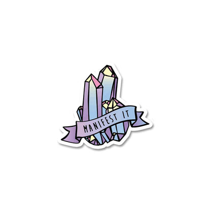 Crystal Stickers waterproof vinyl decal for laptop, bike, car & bottle