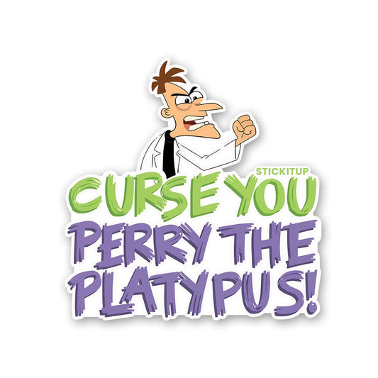 Curse You Perry Sticker - STICK IT UP