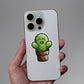 Cute Cactus Glitter Sticker waterproof vinyl decal for laptop, bike, car & bottle