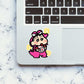 Cute Dino chan Sticker waterproof vinyl decal for laptop, bike, car & bottle