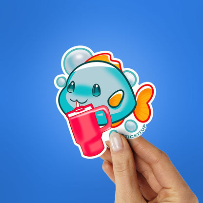 Cute Fish Sticker - STICK IT UP