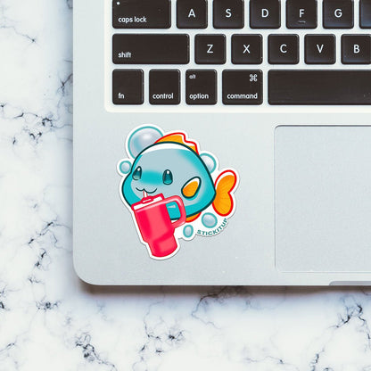 Cute Fish Sticker - STICK IT UP