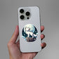 Cute White Wolf Sticker waterproof vinyl decal for laptop, bike, car & bottle