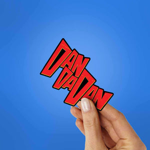 Dandadan Sticker waterproof vinyl decal for laptop, bike, car & bottle