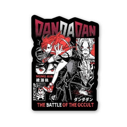 Dandadan The Battle Sticker - STICK IT UP