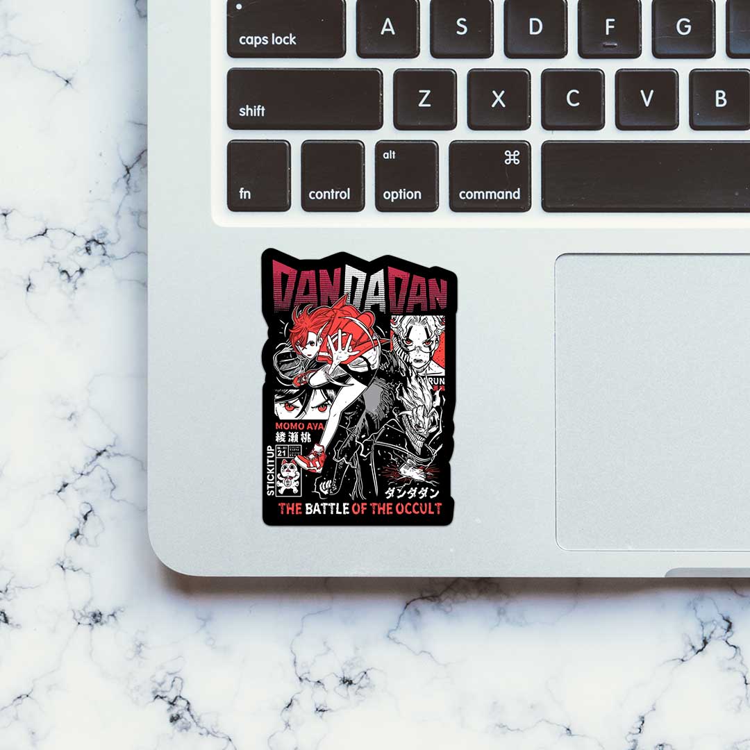 Dandadan The Battle Sticker - STICK IT UP