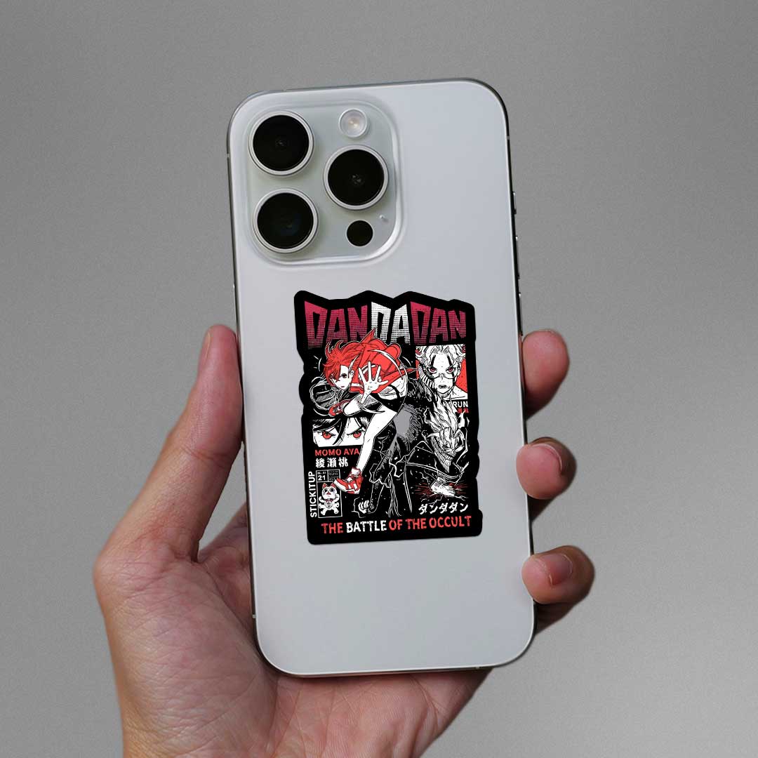 Dandadan The Battle Sticker - STICK IT UP