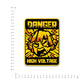 danger Bumper Sticker waterproof vinyl decal for laptop, bike, car & bottle