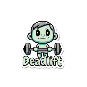 Dead Lift Sticker waterproof vinyl decal for laptop, bike, car & bottle
