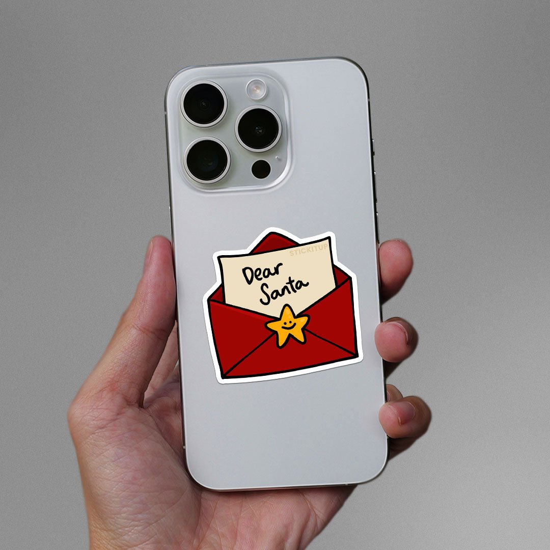 Dear Santa Sticker - STICK IT UP