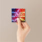 Death Gamble Holographic Stickers