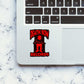Death Row Records Sticker waterproof vinyl decal for laptop, bike, car & bottle