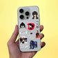 Deathnote Mini Sticker Sheet waterproof vinyl decal for laptop, bike, car & bottle