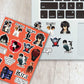Deathnote Mini Sticker Sheet waterproof vinyl decal for laptop, bike, car & bottle