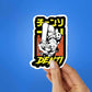 Denji Sticker waterproof vinyl decal for laptop, bike, car & bottle