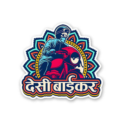 Desi Biker Sticker - STICK IT UP