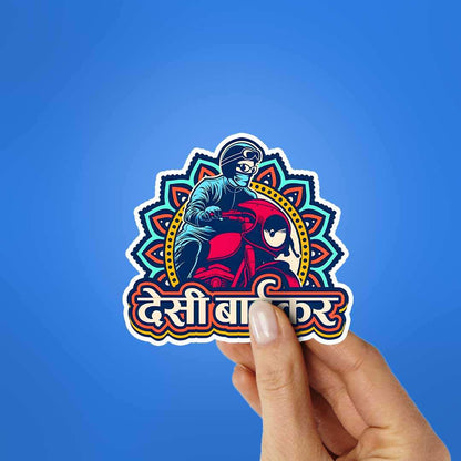 Desi Biker Sticker - STICK IT UP