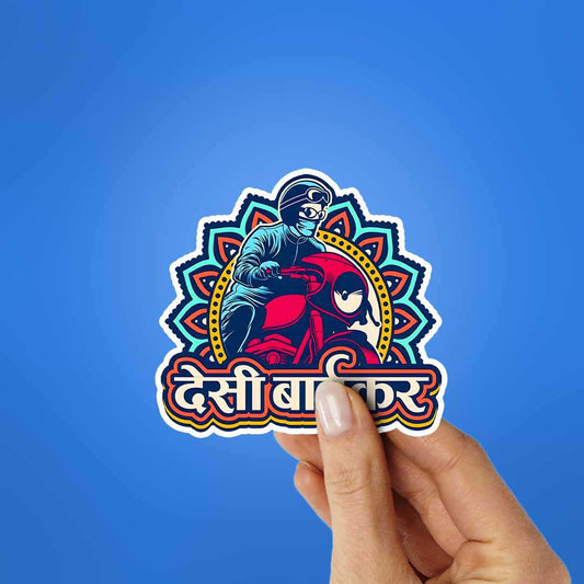 Desi Biker Sticker - STICK IT UP
