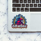 Desi Biker Sticker waterproof vinyl decal for laptop, bike, car & bottle