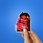 Devil Girl Art Sticker